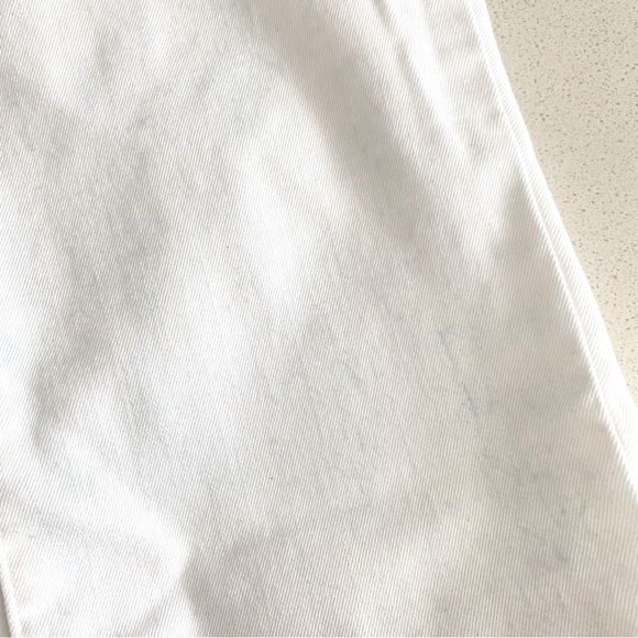 White Maternity Crop Jeans - Picture 4 of 4